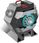 Metal Mechanical Bluetooth Speaker, Color Lights, Great Sound, 5.3. Fixed Price $89.99.