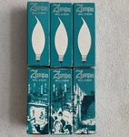 Vintage Zampa Frosted Candelabra Light Bulbs 1740kf 40w 120v Lot Of 6. Fixed Price $12.00.