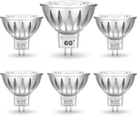 Alide Mr16 Led Bulbs 60 Degree Wide Beam Angle,5w Replace 20w 35w Halogen,27. Fixed Price $43.41.