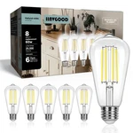 Iinvgood Led Light Bulbs Dimmable Vintage Edison Bulb, E26 Bulb 60w Equivale. Fixed Price $63.15.