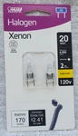 Feit 2 Pack 20 Watt Bright White G8 Bi-pin Base Dimmable Xenon Light Bulb. Fixed Price $9.90.