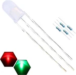 Edgelec 100pcs 5mm Red & Green Lights Bi-color Led Diodes Common Cathode (white. Fixed Price $18.99.