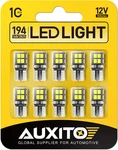 Auxito 194 Led Bulb 6000k White 168 2825 W5w T10 Wedge 14-smd Interior Car Bulbs. Fixed Price $16.79.
