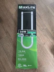 Maxlite U15.5t8se240 15.5w 2-ft Led Bypass U-bend T8 4000k Type-b New. Fixed Price $20.95.