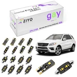 15 Bulbs Xenon White Led Interior Dome Light Kit For Benz M-class W166 2012-2018. Fixed Price $29.50.