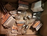 11 Lot Ge 1323 Westinghouse 1000 Light Bulb Auto Lamp 6-8 Volt Vintage Nos. Fixed Price $29.00.