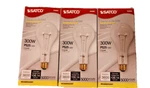 3 Pack Satco 300w General Service Ps25 Clear Standard Base Bulbs 130v Lb23. Fixed Price $19.99.