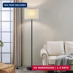 Ambimall 60'' Modern Floor Lamp With Shade, Tall Lamps For Living Room, Bedroom,. Fixed Price $39.19.