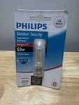 Philips 50w 120v Gy8.6 Base T4 Outdoor Security Replacement Bulb 600 Lumens. Fixed Price $10.50.