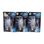 Ge Lighting 60w, 455 Lumen, Ceiling Fan Bc Bulb 2 Bulbs Reveal Hd+ 3 Packs New. Fixed Price $19.79.