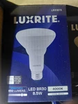 Luxrite Led Lamp Br30 8.5 Watts 4000k 650 Lumens. Fixed Price $7.50.
