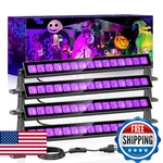 Meloght 45w Led Black Light Bar,black Lights For Glow Party,waterproof Blackligh. Fixed Price $61.74.
