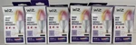 Lot Of 6 -wiz Candle Wi-fi Smart Led Frosted Dimmable Color -b12- Damaged Box. Fixed Price $59.98.
