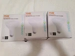 (3) Simply Conserve Dimmable Led Light Bulb 75-w Bright White Lpar38d15w-50k. Fixed Price $22.99.