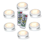 Starxing Puck Lights With Remote, Wireless Led Battery Operated,. Fixed Price $19.86.