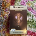Bulbrite Nostalgic Spiral Light Bulb (nib) - P/n. Fixed Price $35.00.