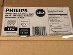 Philips - Led Soft White Br30 11w Indoor Reflector Dimmable 650 Lumens 12-pack. Fixed Price $47.95.
