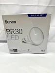 Sunco 6 Pack Br30 Light Bulb Led Indoor Flood Lights 850 Lumens, 2700k Soft W. Fixed Price $25.50.