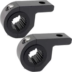 Motorcycle Mounting Bracket 2pcs 0.75" 1" 1.25" Horizontal Mini, Black. Fixed Price $17.25.
