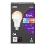 Feit Electric Day & Night Intellibulb Led Smart Bulb Color Changing 60 Watt A19. Fixed Price $17.99.