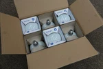 Case Ge 60-watt Soft White Frosted Vintage Nos Old Style G40 Globe Bulbs. Fixed Price $24.94.