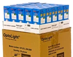 25 Lot Optolight 3-way Soft White Cfl Bulb 1700 Lumen Mini Spiral Op-cfl-3w-26w. Fixed Price $69.00.