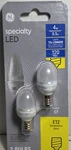 Ge C7 E12 Led Bulb Soft White 4 Watt Equivalence (candelabra) 2 Pack New. Fixed Price $11.99.