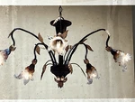 Lampada Firenze Collection 5 Light Pendant 120v-g9-25w Xenon Nib M32. Fixed Price $68.36.