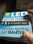 Greenlite Motion Sensor Occupancy Bulb Led 13 Watt 3000k Weatherproof Indoor/out. Fixed Price $15.95.