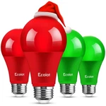 Ecoiot Red And Green Light Bulbs, Outdoor 4 Count (pack Of 1),. Fixed Price $30.29.