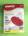 75 Red R30 Br30 Reflector Flood Night Light Bulb 75br30/r. Fixed Price $11.99.
