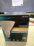 Ecosmart 150-watt Par38 Dimm Led Light Bulb With Selectable Color 1006305869. Fixed Price $7.50.