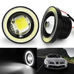 Cool White 3.5" Round Cob Led Fog Light Bulbs With Angel Eye Projector Lamp H.... Fixed Price $33.93.