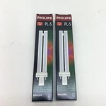 Philips Pl-s 13w 30 Lot Of 2 Fluorescent Twin Bulb Tube Pin Gx23 Base New. Fixed Price $18.95.