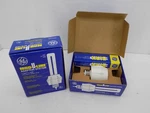 2 New Ge Fla7tt/spx27 Biaxial Bulb 7 Watt Mod-u-line Adapter System. Fixed Price $20.00.