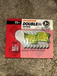 One Pack Of 8 Sylvania 71w Xtra Life Soft White A19 Light Bulbs. Fixed Price $75.00.