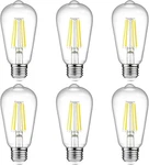 Ascher Vintage Led Edison Bulbs, 6w, Equivalent 60w, Non-dimmable, High Brightne. Fixed Price $28.95.