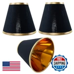 Taamtyh Small Lamp Shade Set Of 3 Fabric Wall & Chandelier Shades Clip-on Fitter. Fixed Price $42.75.