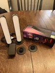 Philips Hue Play Light Bar 2-pack White & Color Black Tested Bridge Required. Fixed Price $74.95.