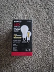 Satco S12450 Led A23 Medium E26 120v 21w 200w Non-dimmable 3000k Soft White. Fixed Price $5.00.