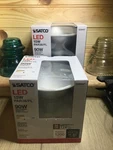 2 Satco Natural White Flood Bulbs X2 S29447 Dimmable, Led. Fixed Price $21.73.