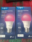 Brand New - Lot Of 2 Tp-link Tapo L531e Smart Wi-fi Multicolor A19 60w Bulb. Fixed Price $10.99.