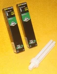Lot Of 2 - Philips 383232 Pl-c26w/35/alto Double Tube Pin Base Light Bulb. Fixed Price $7.95.