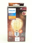 Philips 60w Equivalent Amber A19 Dimmable Vintage Led Light Bulb Open Box. Fixed Price $12.99.