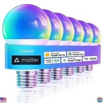 Smart Color Changing Light Bulbs, Music Sync, Wifi A19 E26, 6 Pack, Mood Lights. Fixed Price $58.31.