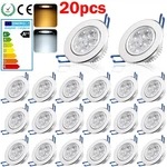 10-40pcs Downlight Dimmable Led Recessed Ceiling Light Spotlight Drivers Us. Fixed Price $174.99.