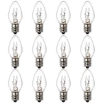 Salphines 15w Salt Lamp Bulbs 12-pack E12 Dimmable Night Light. Fixed Price $11.99.