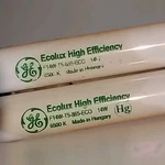 (2) Ge Ecolux High Efficiency F14w/t5/865/eco 6500k T5 Fluorescent Tube Bulbs. Fixed Price $43.25.