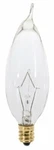 Satco S4988 120v Candelabra Base 7.5-watt C9 1/2 Showroom Bulb, Clear. Fixed Price $9.65.