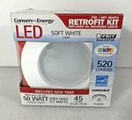 New Feit Electric Led 4 Inch Recessed Retrofit Kit, 50 Watts. Fixed Price $13.07.
